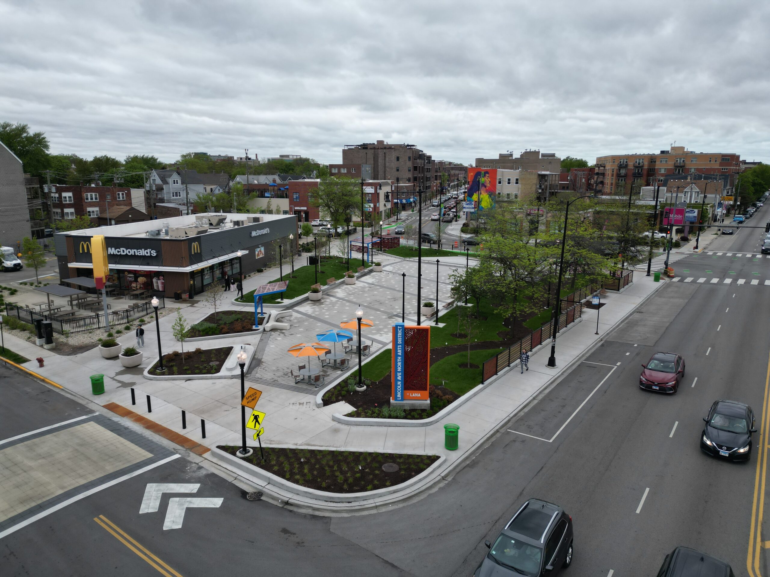 LINCOLN AVE STREETSCAPE, SECTIONS 1 AND 2