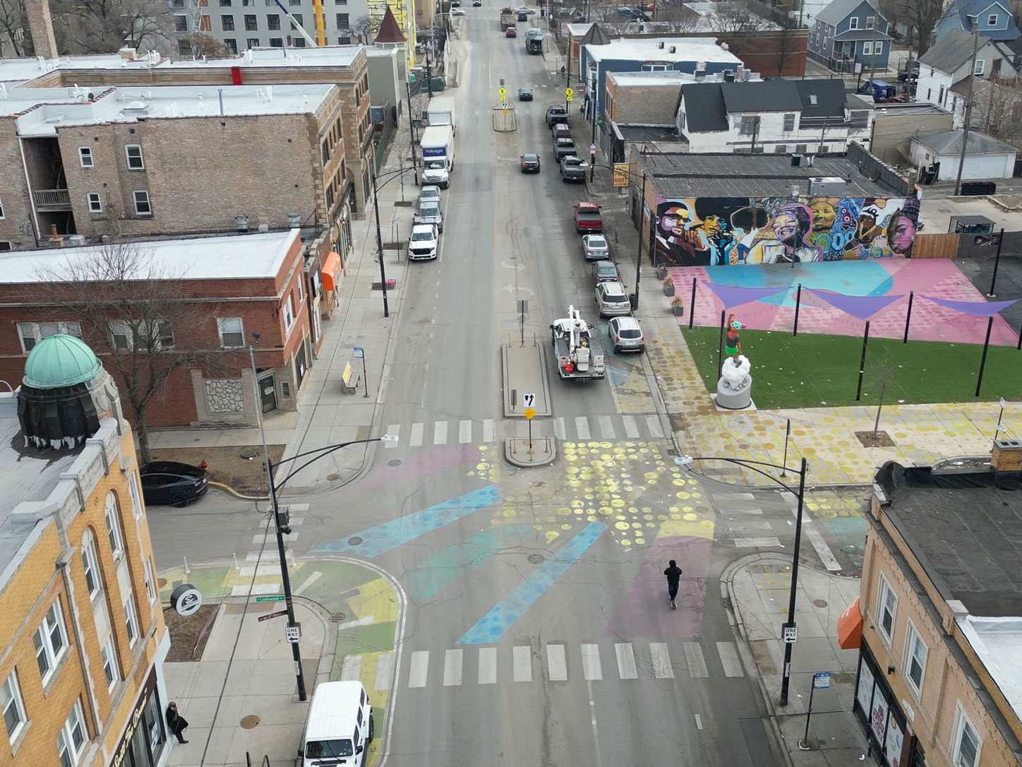 CHICAGO AVE STREETSCAPE, SECTION - 2