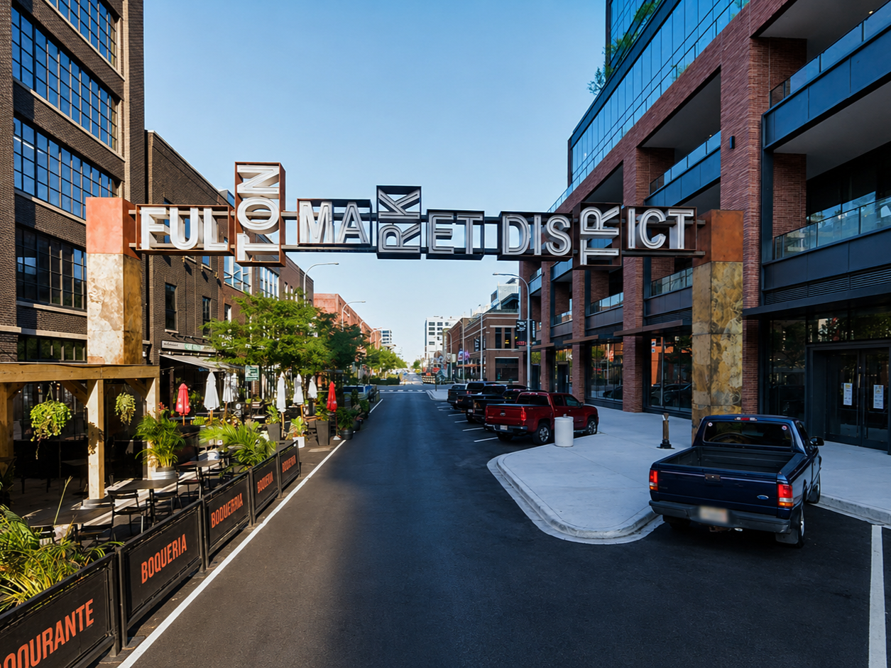 FULTON MARKET SCREETSCAPE